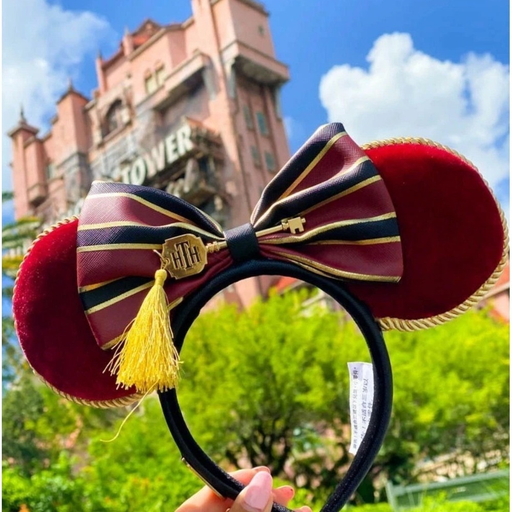 Disney Parks x Loungefly Tower of Terror Bellhop Minnie Ears Headband